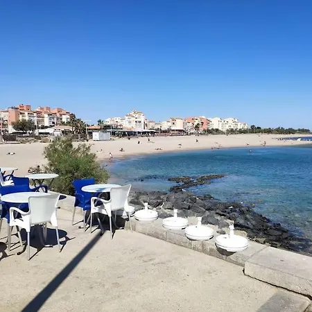 아파트 Belle Vue Mer, 90 M, Parking, Loggia, Wifi. 아그