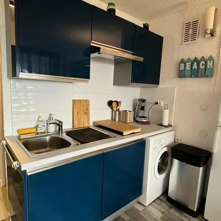 Belle Vue Mer, 90 M, Parking, Loggia, Wifi. Apartmán *