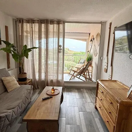 Apartmán Belle Vue Mer, 90 M, Parking, Loggia, Wifi. Agde