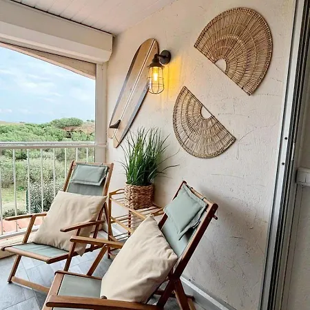 Belle Vue Mer, 90 M, Parking, Loggia, Wifi. Apartmán *