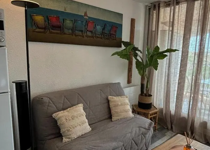 Belle Vue Mer, 90 M, Parking, Loggia, Wifi. Appartement Agde