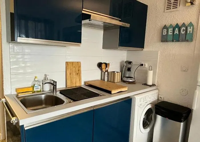 Belle Vue Mer, 90 M, Parking, Loggia, Wifi. Appartement *