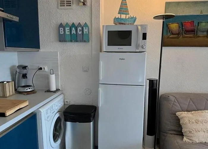 Belle Vue Mer, 90 M, Parking, Loggia, Wifi. Appartement Agde