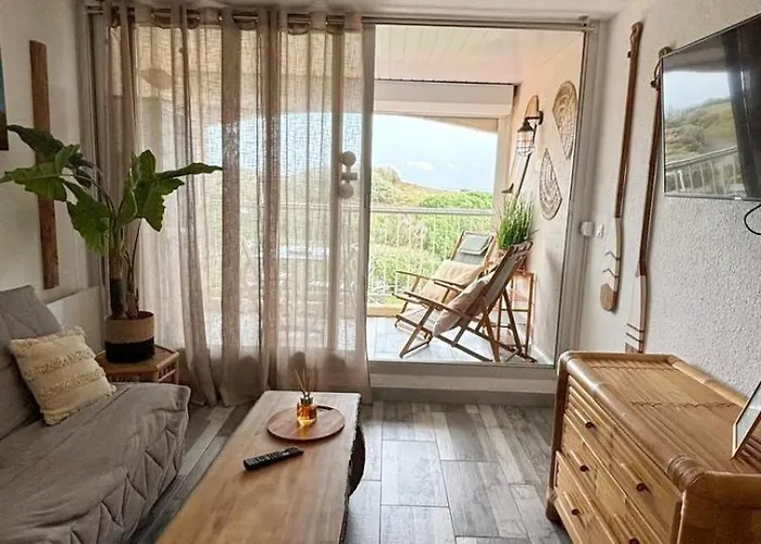 Appartement Belle Vue Mer, 90 M, Parking, Loggia, Wifi. Agde