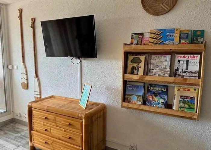 Belle Vue Mer, 90 M, Parking, Loggia, Wifi. Appartement Agde